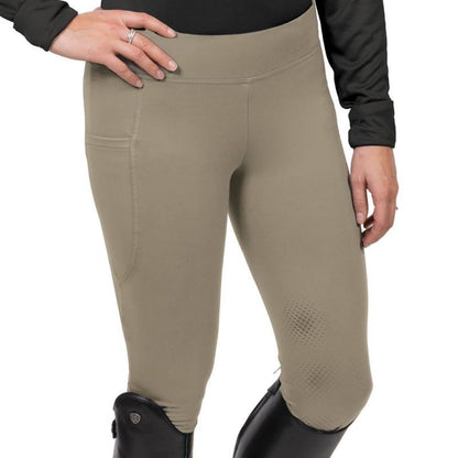 Ovation Ladies Signature Knee Patch Tight XL Black