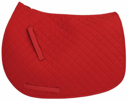 Tuffrider Basic Pony Saddle PadBk/Wh