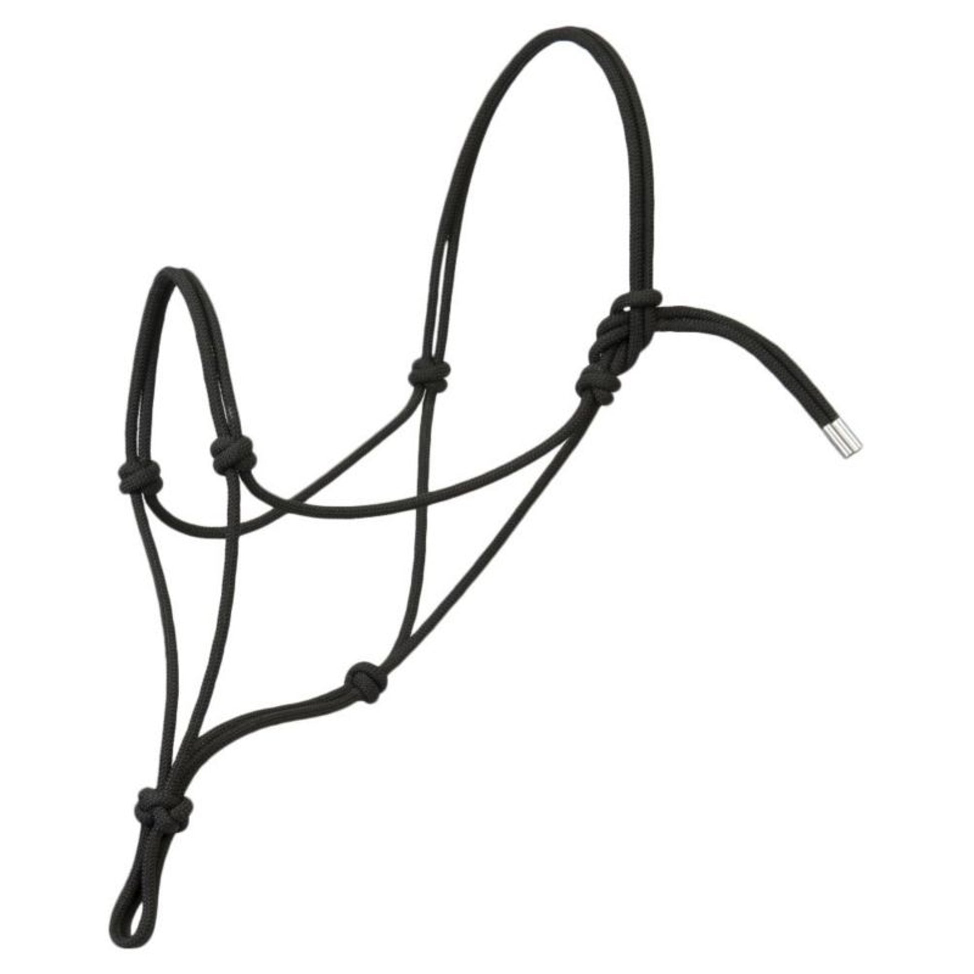 Weaver No. 95 Rope Halter Draft Black