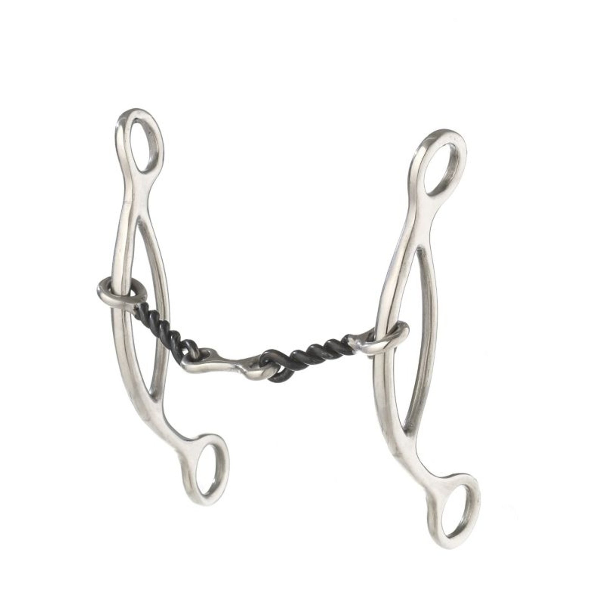 Stainless Steel Sweet Iron Dogbone H-Gag Bit 5