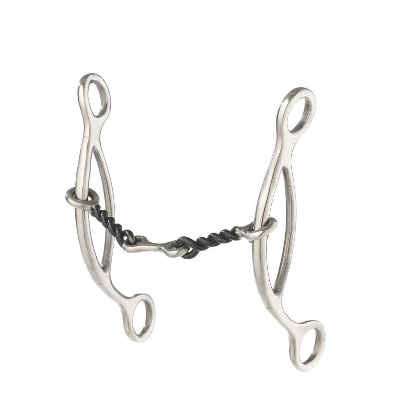 Stainless Steel Sweet Iron Dogbone H-Gag Bit 5