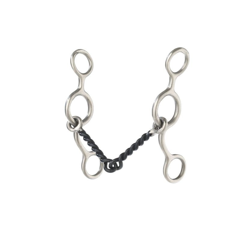 StainlessSteel SweetIron Twisted Jr Cowhorse Bit 5