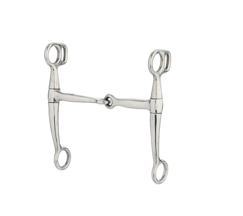 Stainless Steel Snaffle Tom Thumb Bit 5.5