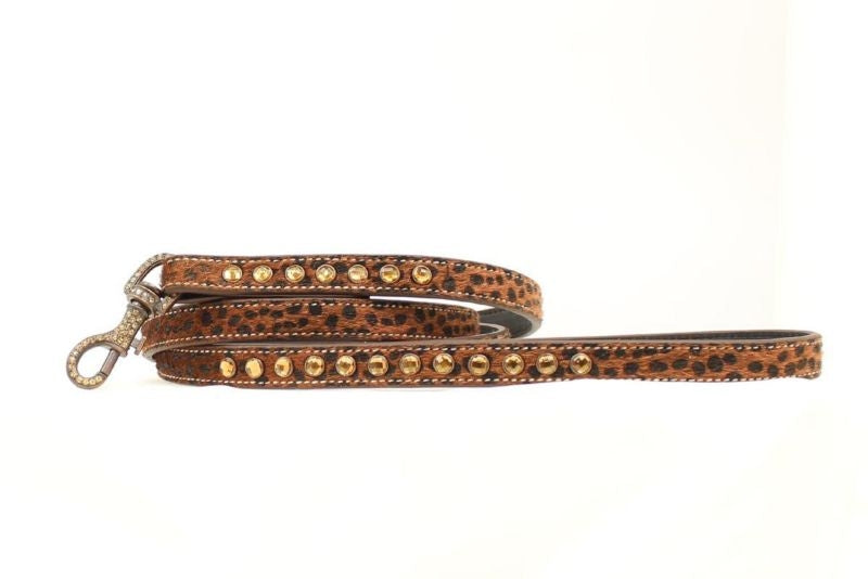 Blazin Roxx Blinged Leash 6ft Leopard