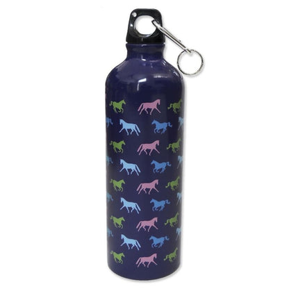 Aluminum Sports Bottle - Multi Horse 26oz Steel