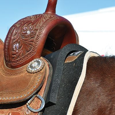 Classic Equine Saddle Shims - Two Pack Brn