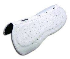 Cavallo English Wedge Half Pad 23L X 22W White