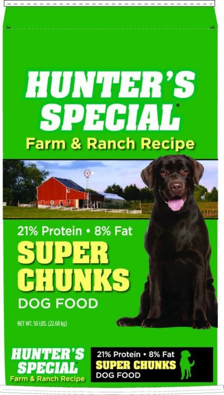 Hunters Special Super Chunk Dog Food 50 Lb