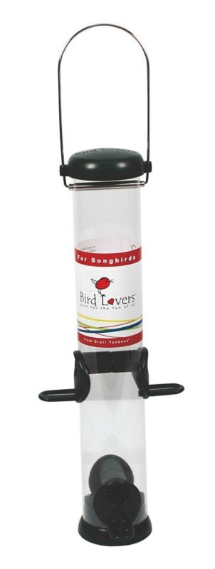 Bird Lovers Sunflower Seed Tube Feeder 1lb Green