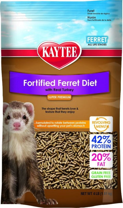 Kaytee Fortified Ferret Diet 4 Lb Chicken
