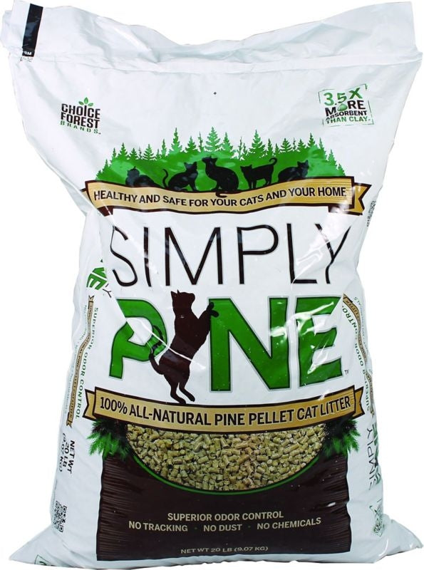 Simply Pine Pellet Cat Litter Pet Supplies