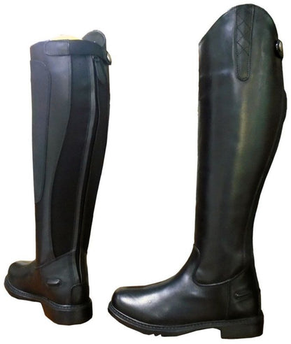 Tuffrider Plus Rider Dress Boots 10 Reg Short Brn