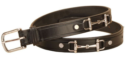 Tory Leather Snaffle Bit Belt