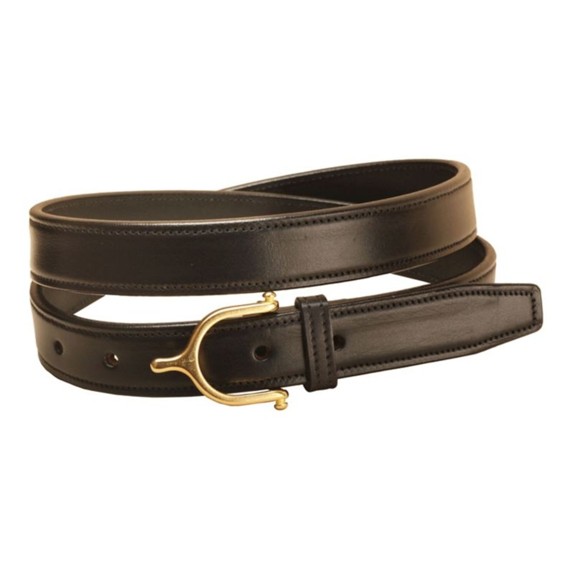 Tory Leather English Spur Buckle Belt