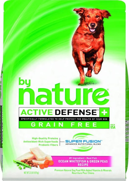 By Nature Grain Free Dry Dog Food 22 Lb-Wht Fish