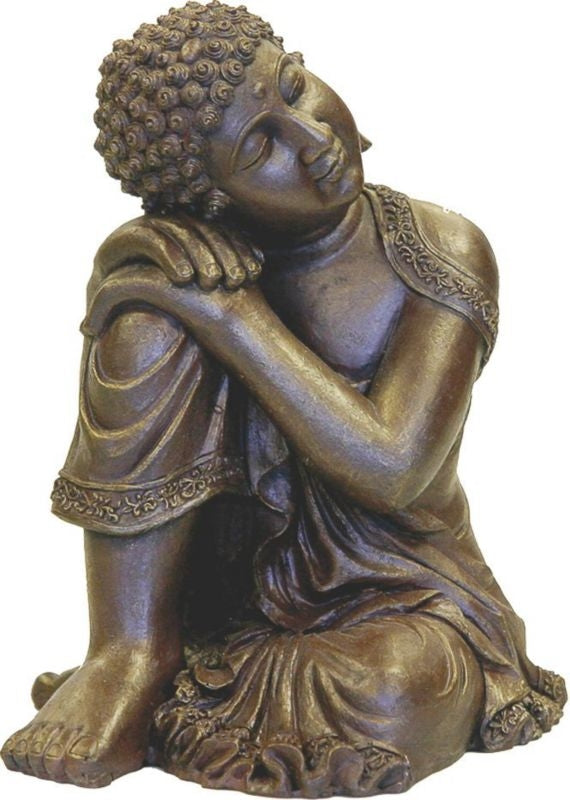 Blue Ribbon Resting Buddha Aquarium Decoration