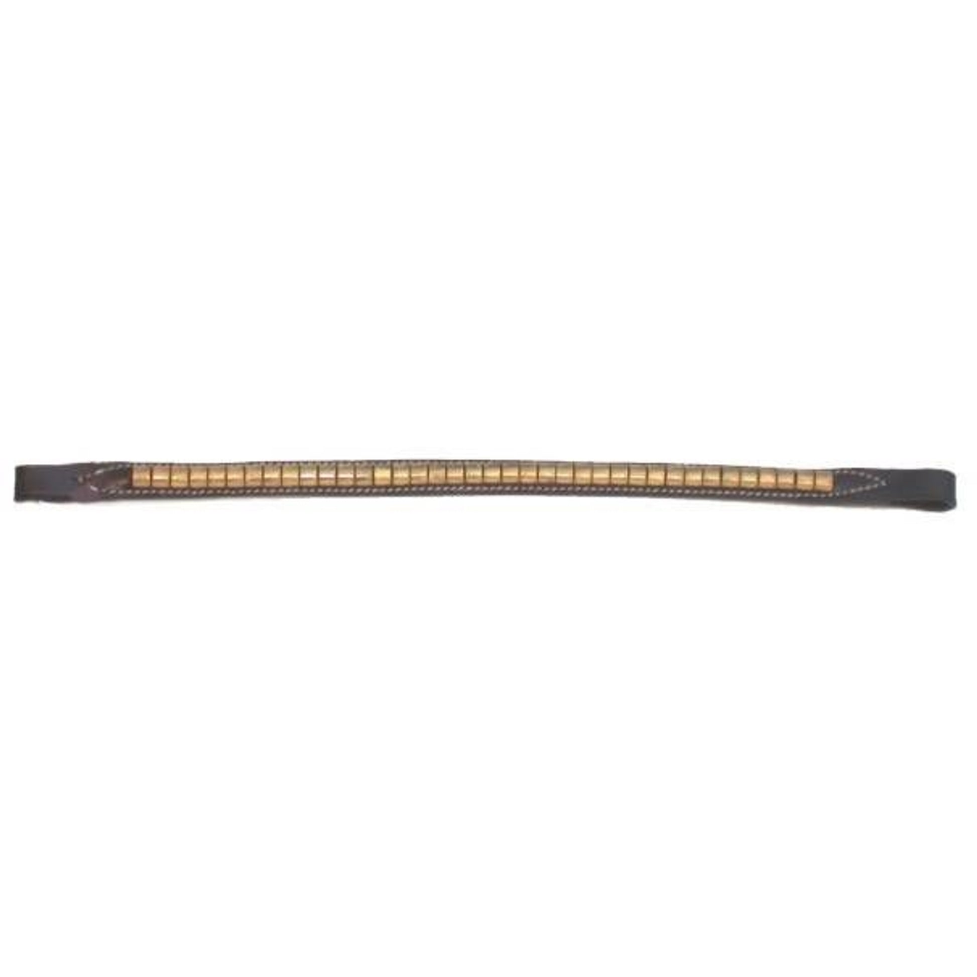 Gatsby Brass Clincher Browband Horse