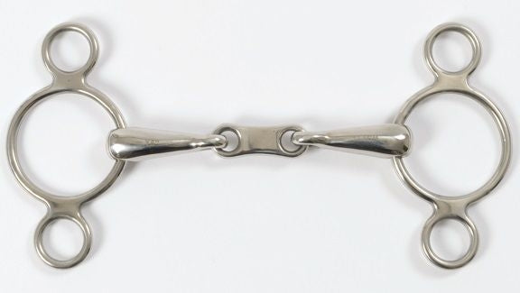 Shires 2 Ring French Link Elevator Gag