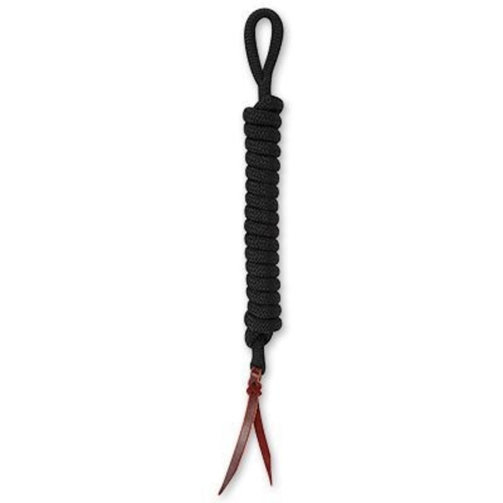 Classic Equine Premium Lead Rope With Popper 9ft Brn