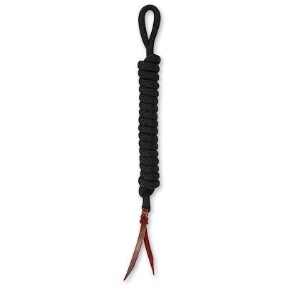 Classic Equine Premium Lead Rope With Popper 9ft Brn