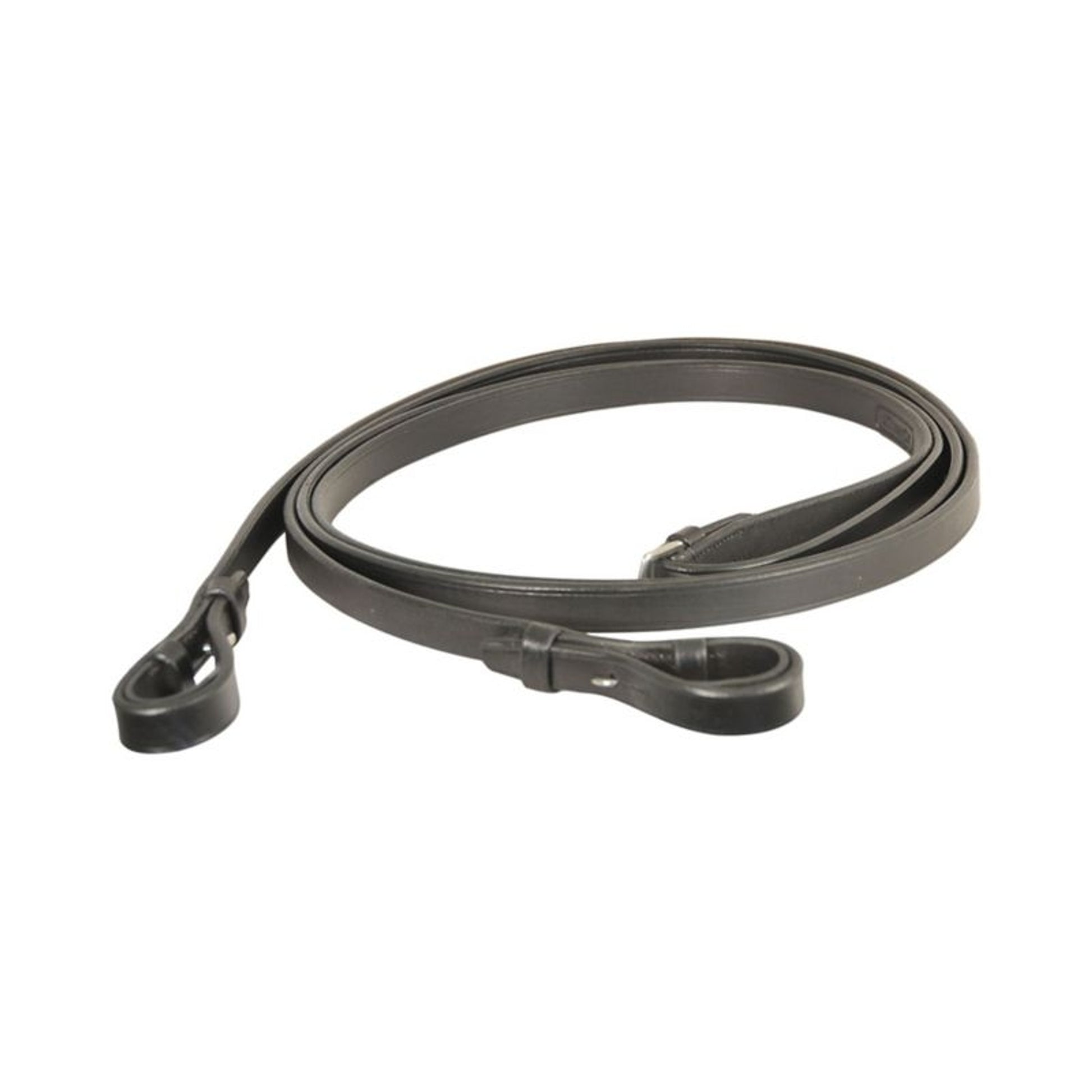 Treadstone Windeck Plain Leather Reins 5/8 Hrs Blk