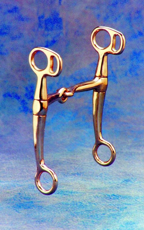 Chrome Plated Tom Thumb Snaffe Bit 5 Brn