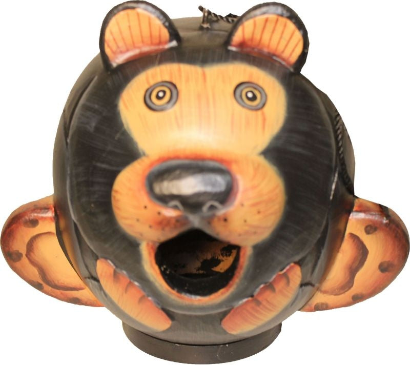 Songbird Essential Gordo Black Bear Bird House Blk