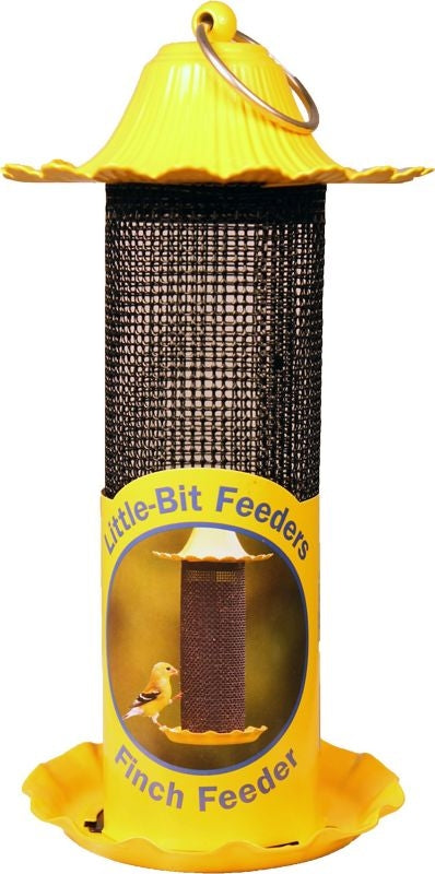 Stokes Little Bit Finch Feeder Yellow