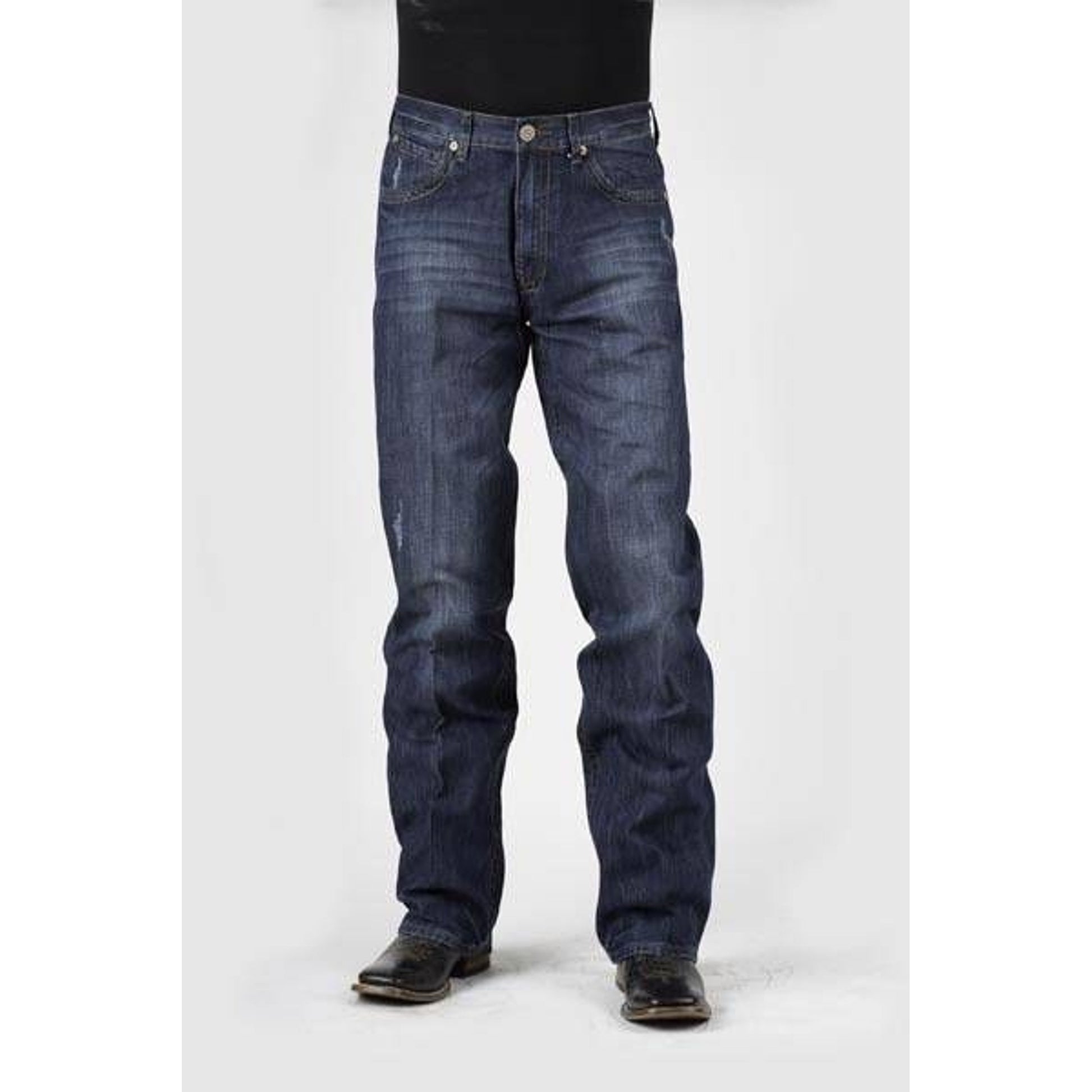 Stetson Mens 1312 5 Deco Stitch With V Jeans