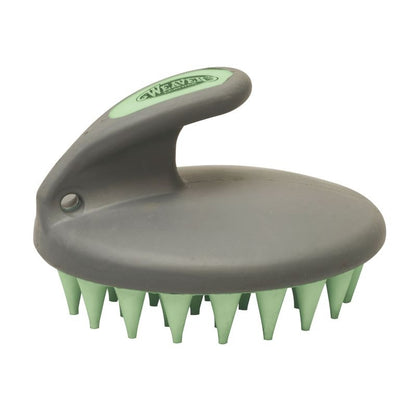 Weaver Palm-held Coarse Curry with Lg Rubber Bristle