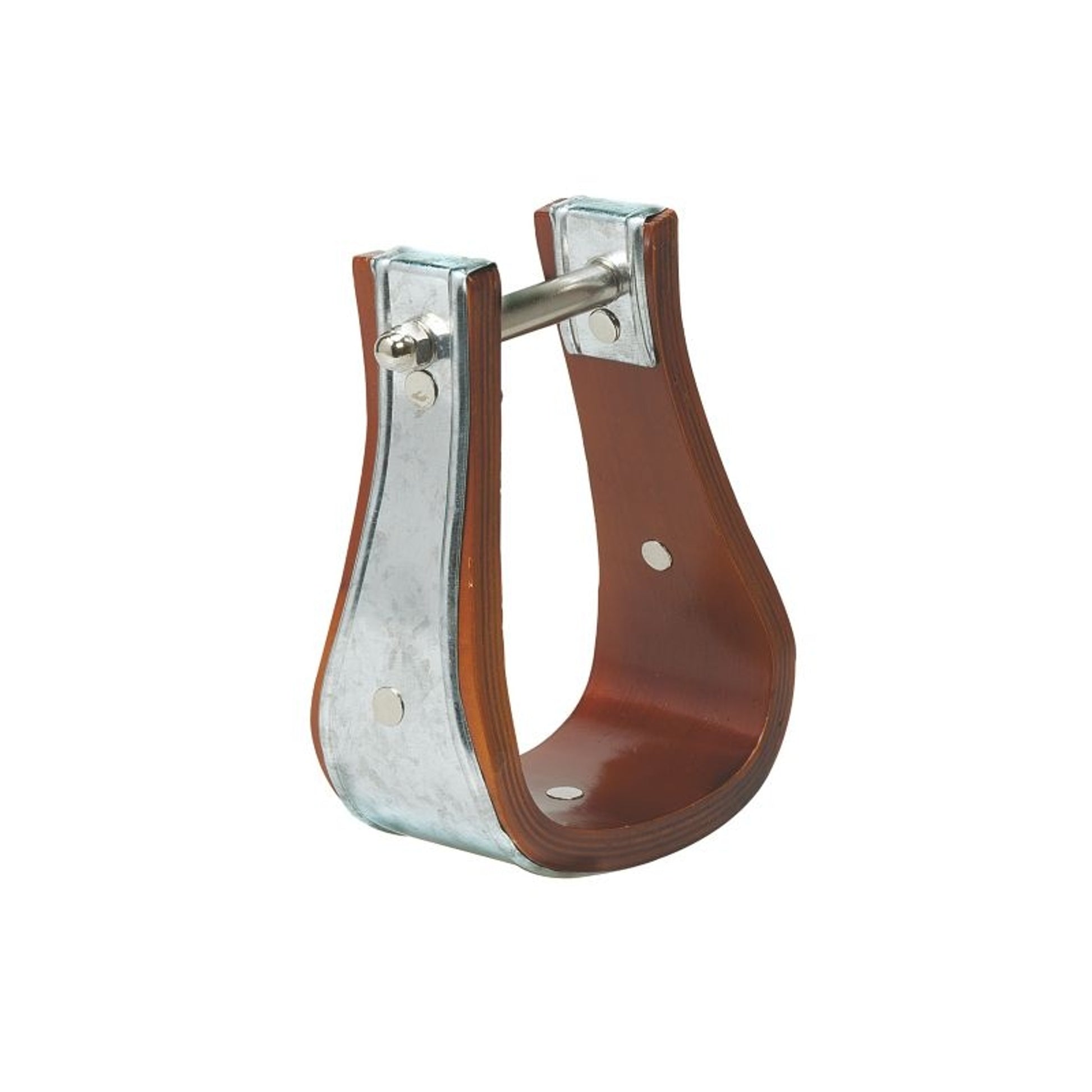 Weaver Sloped Wooden Stirrups Galvanized Binding