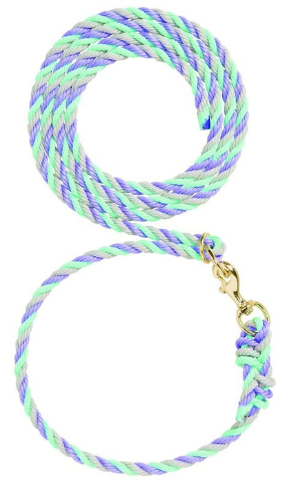 Livestock Adjustable Poly Neck Rope 1/2 x 10ft Brn