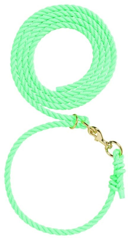 Livestock Adjustable Poly Neck Rope 1/2 x 10ft Brn