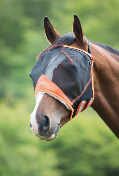 Shires Fine Mesh Earless Fly Mask