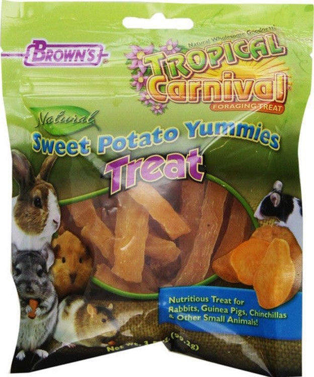 Tropical Carnival Nat Sweet Potato Yummies 3.5oz