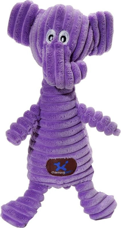 Squeakin Squiggles Elephant Dog Toy