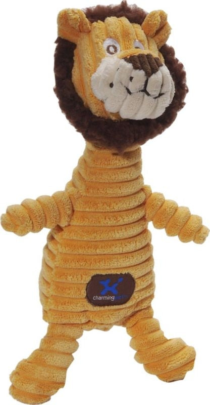 Squeakin Squiggles Lion Dog Toy