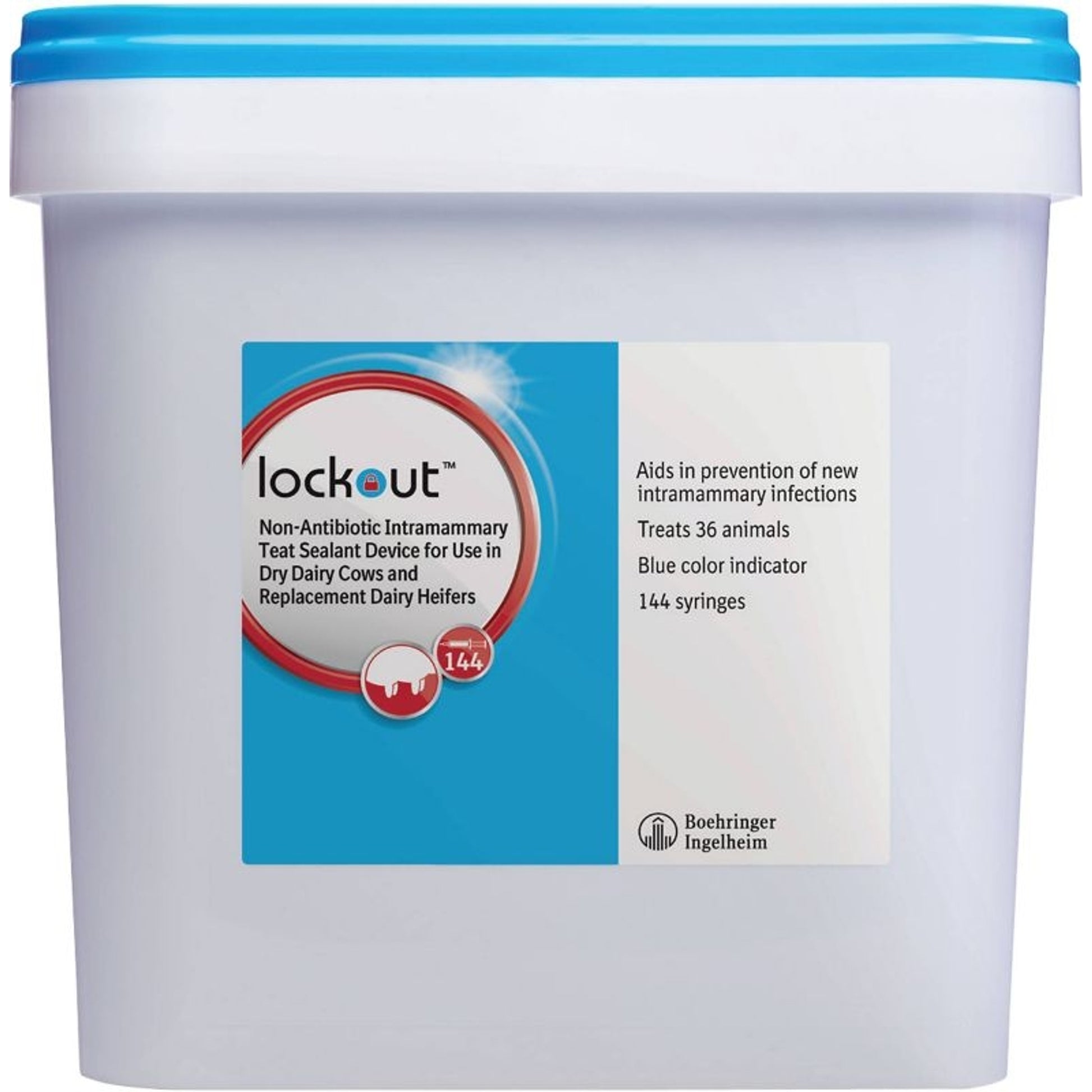 Lockout Blue Teat Sealant 144 Blu