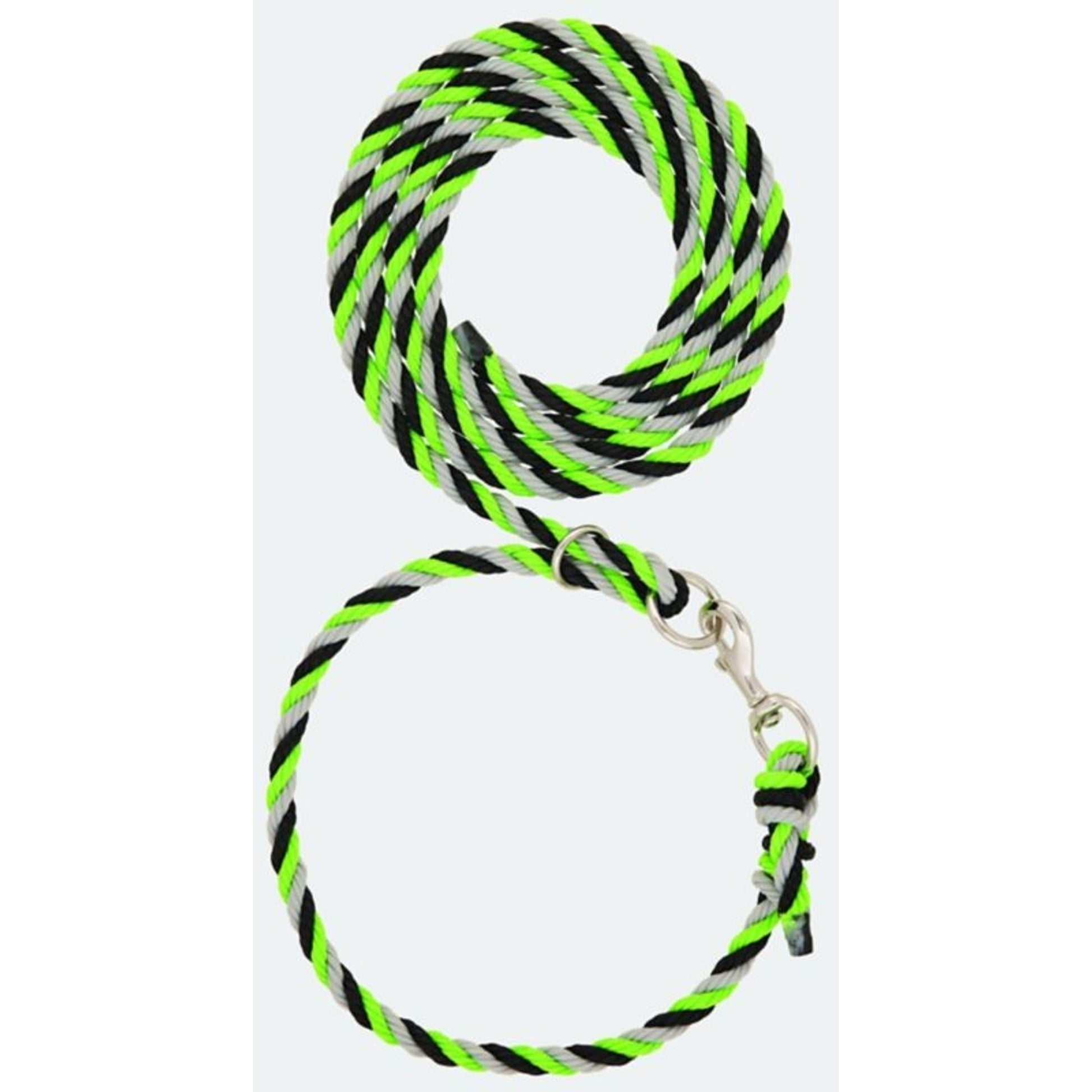 Livestock Adjustable Poly Neck Rope 1/2 x 10ft Brn