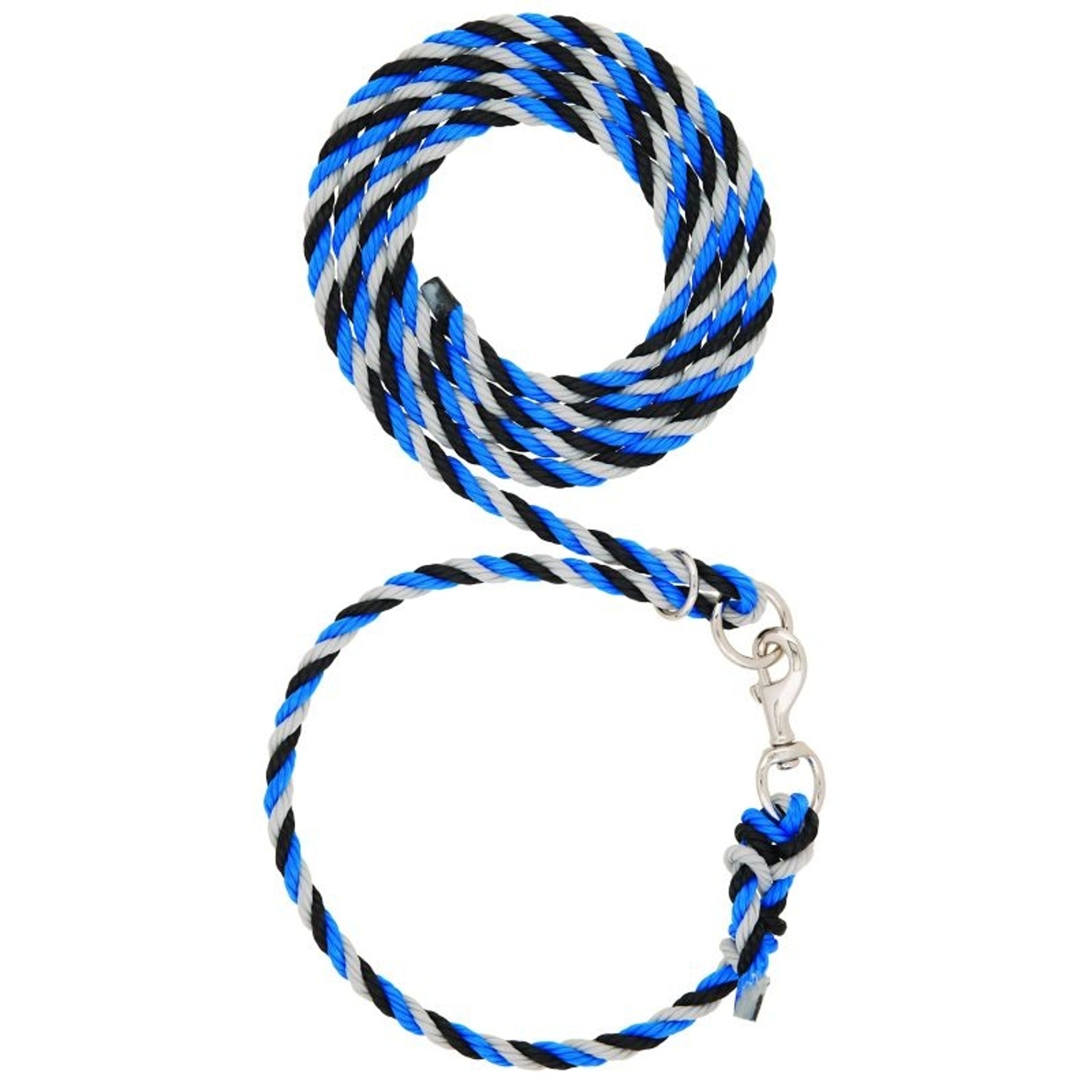 Livestock Adjustable Poly Neck Rope 1/2 x 10ft Brn