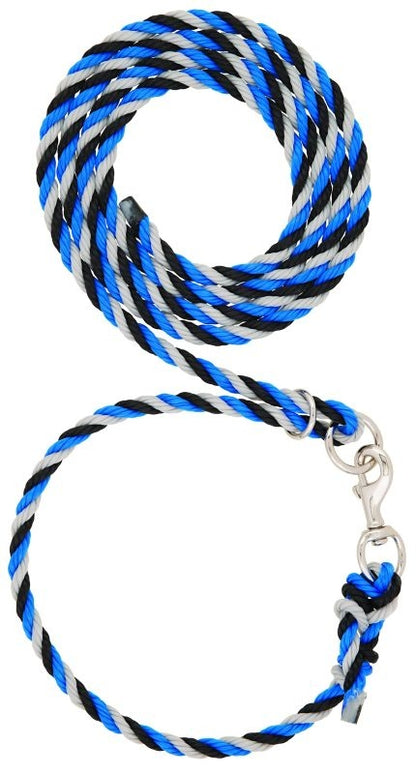 Livestock Adjustable Poly Neck Rope 1/2 x 10ft Brn
