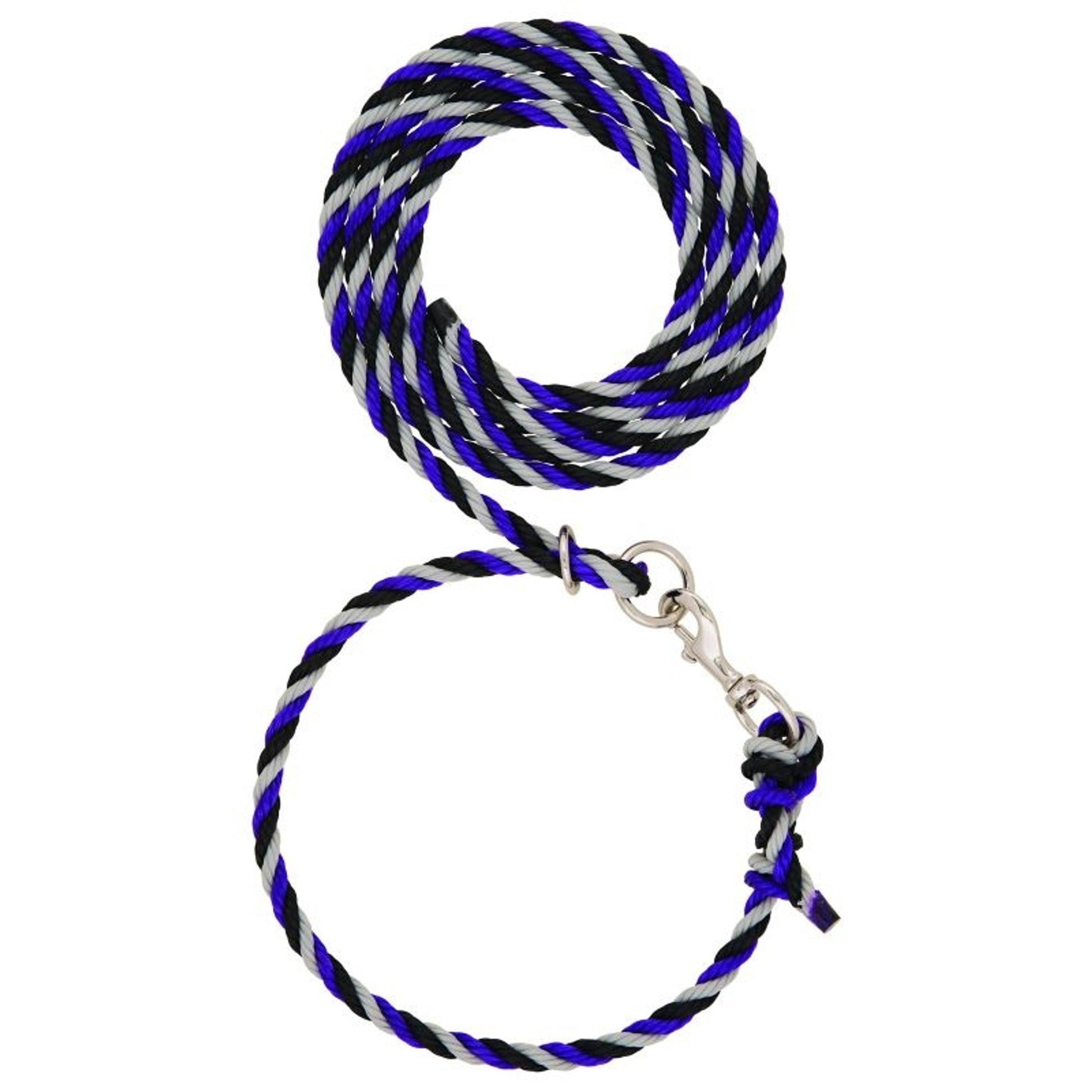 Livestock Adjustable Poly Neck Rope 1/2 x 10ft Brn