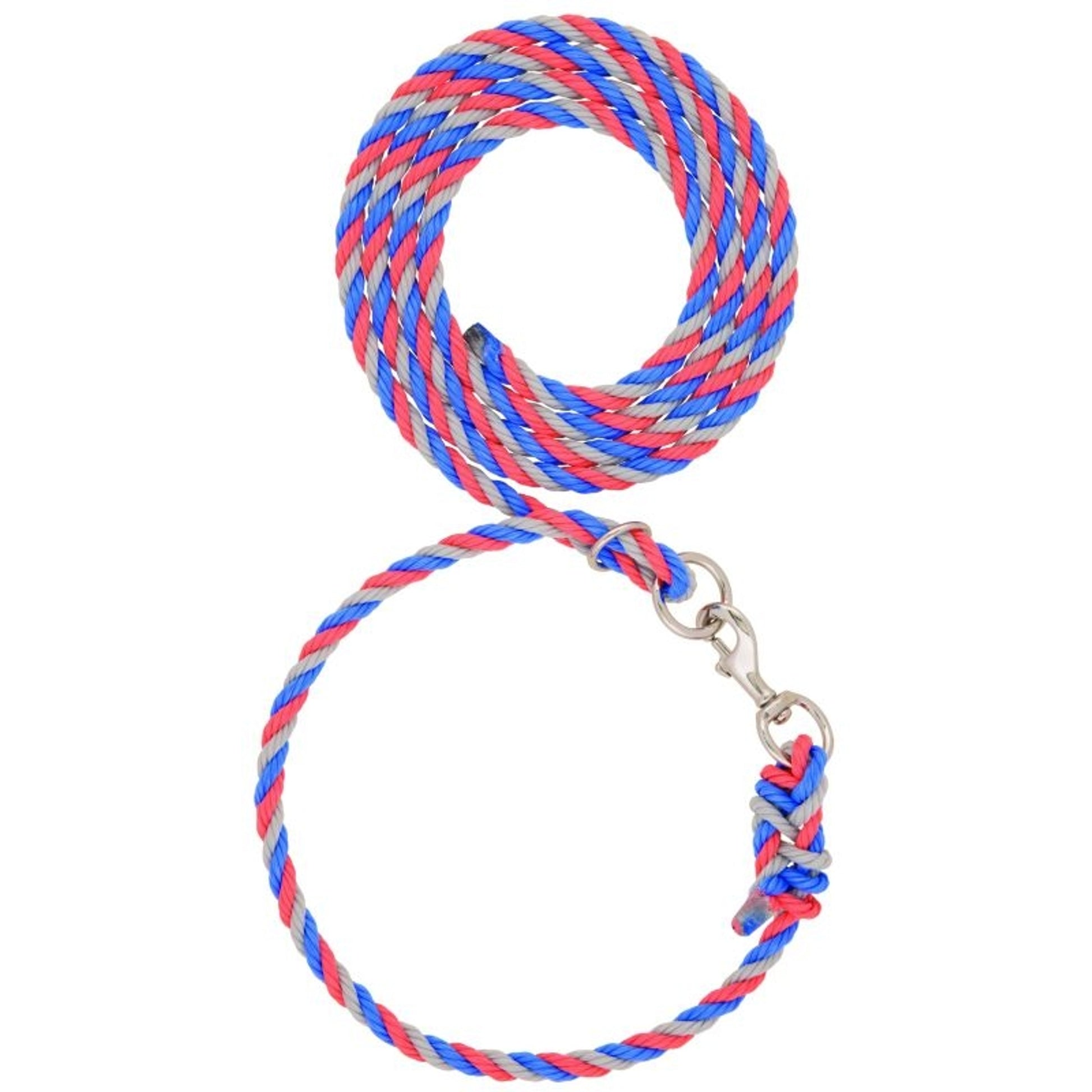 Livestock Adjustable Poly Neck Rope 1/2 x 10ft Brn