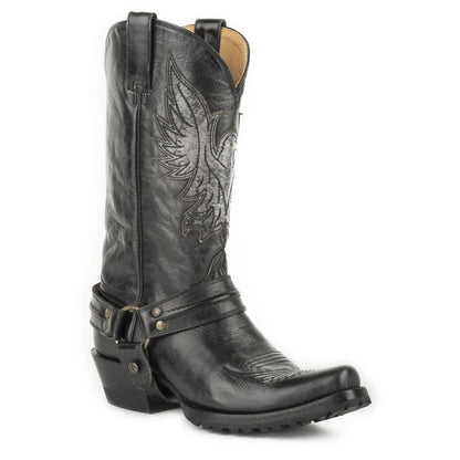 Roper Mens Moto Eagle Lug Boots