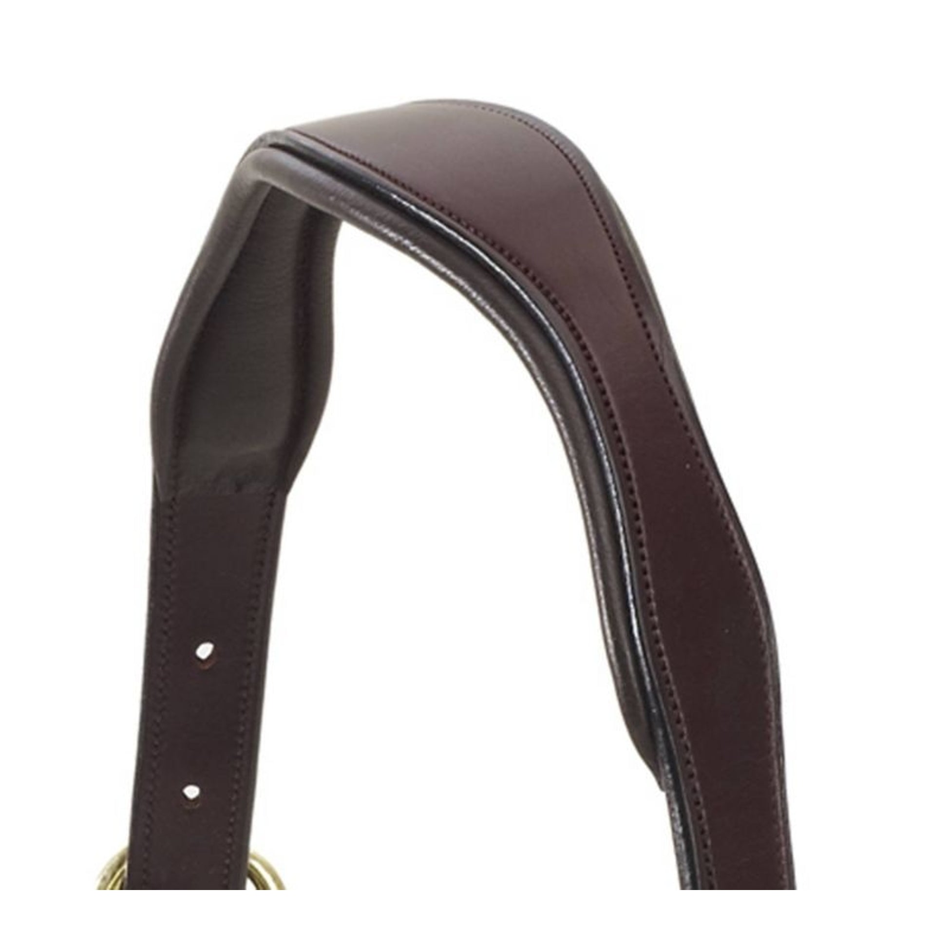 Ovation Ats Padded Halter Crown Piece Horse Brown