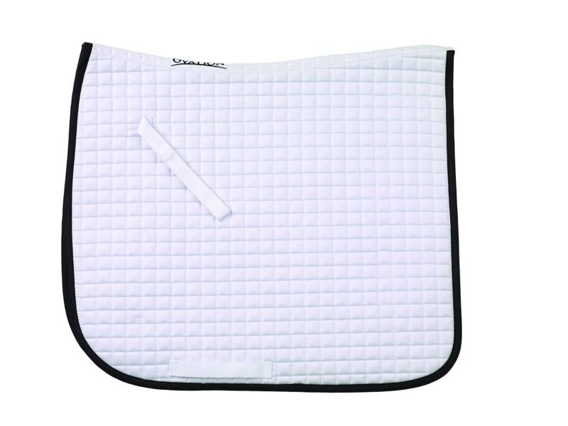 Ovation Pro Square Quilt Dressage Pad Black/Char