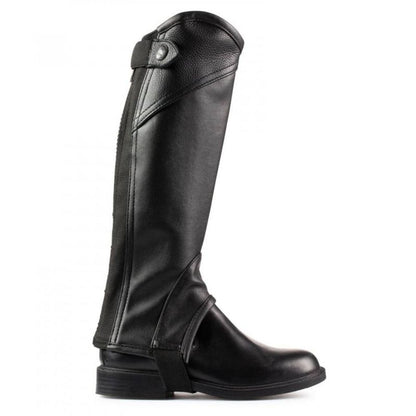 Horze Jr Leather Chaps 10 Black