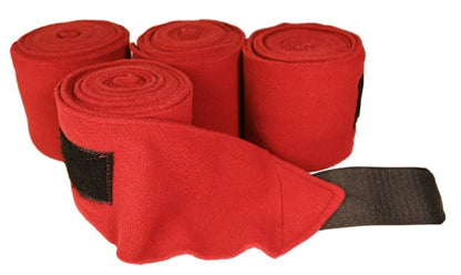 Gatsby Sure-Fit Fleece Polo Wraps 4.5" x 9' Burgun