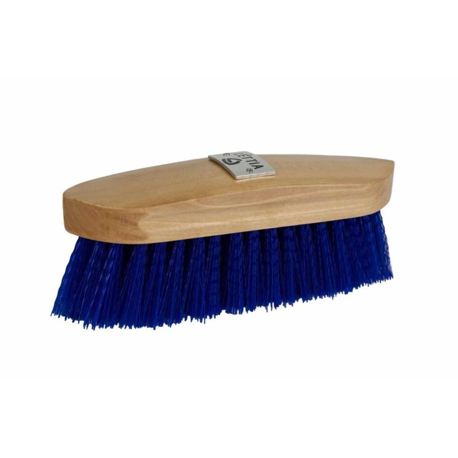 Lettia Collection Plastic Bristle Dandy Brush Blk