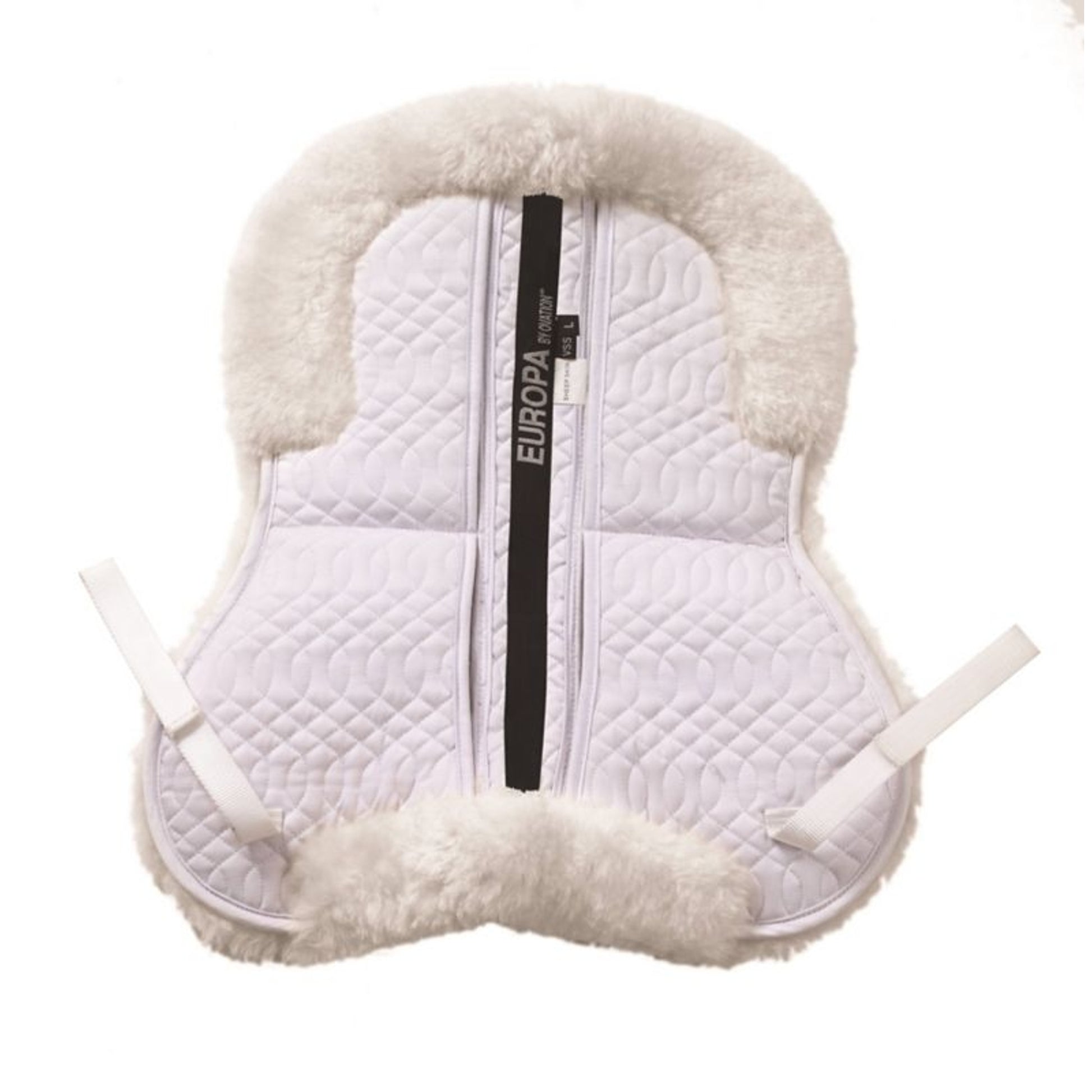 Ovation Europa Half Pad- 4 Shim Small White/White